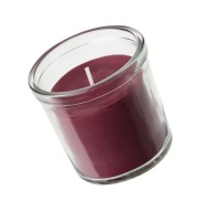 ŚWIECA ZAPACHOWA W SZKLE PARAFINOWA SOCZYSTE JAGODY