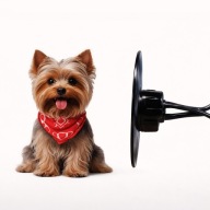 Zapach 2D PIESEK do samochodu na kratkę nawiewu PREZENT