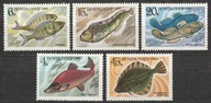 ROSJA ZSRR - RYBY - FAUNA - 1983 - CZYSTE **