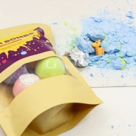 Kule do kąpieli z niespodzianką zabawką bomba kąpielowa zestaw 4 kul