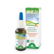 Witamina K2 Dr. Jacob's Medical krople 20 ml wegańskie