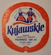 ETYKIETA - Kujawskie - PIWO JASNE WARZONE NA KUJAWACH