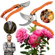 SEKATOR OGRODOWY RĘCZNY NOŻYCE DO CIĘCIA KRZEWÓW GAŁĘZI KWAITÓW PRZYCINANIE