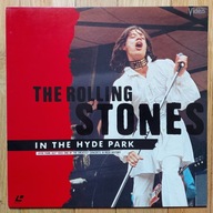 Laserdisc The Rolling Stones – In The Hyde Park - 1983 Japan [NM-/NM-]