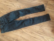 DŻINSY Z WYSOKIM STANEM CZARne 34