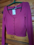 Bluzka różowa na guziki (S) H&M