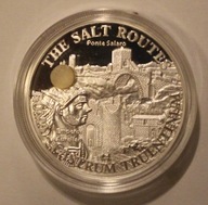 SZLAK SOLNY RZYM ROMA - CASTRUM 20 MKW 2009 PROOF - 1 OZ 999, CERTYFIKAT