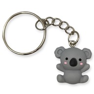 Brelok Miś KOALA Koale Słodka Zawieszka Prezent DO KLUCZY Szary