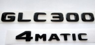 GLC300 4Matic Mercedes emblemat czarny połysk