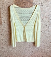 Ażurowy lekki sweter