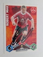 Karta topps match attax autograf Bundesliga 1. FC Nürnberg Robert Mak
