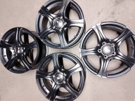 4szt. czarne alufelgi PLATIN 5x112 7Jx16 ET42 Mercedes Audi VW