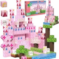 KLOCKI MAGNETYCZNE MOCNE KLOCKI SZEŚCIANY 96 SZT KLOCKI PIKSELE