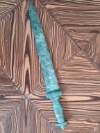 średniowieczny miecz gladius- brąz