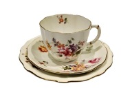 Filiżanka Trio Royal Crown Derby Derby Posies