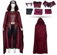 SCARLET WITCH SZKARŁATNA WIEDŹMA CZAROWNICA DELUX AVENGERS Kostium Strój XL