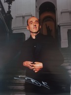 Plakat z autografem Roberta Kubicy