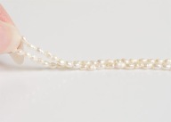 Naturalne PERŁY naturalna Perła perełki słodkowodne maleńkie sznur
