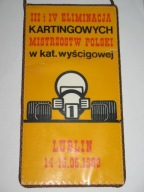 KARTING eliminacje strefowe TOR KARTING. LUBLIN 1983 Automobilklub Lubelski