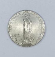 WATYKAN - 1 lira 1931 - PIUS XI - ładna