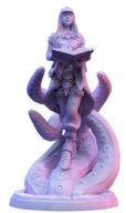 Blaspheous Mage Elder Gods Cthulhu Pinup B Fantasy RPG D&D Druk 3D NSFW