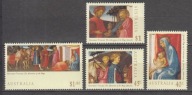 1994 Australia Boże Narodzenie Mi 1435-38 **