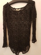 WOMAN BY HALENS SWETER R.38/40\S\M SWETR AŻUROWY