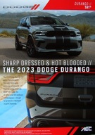 Dodge Durango SRT prospekt model 2023