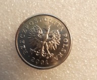 10 GROSZY 2000 i 2001 rok, PIĘKNE I RZADKIE dwie monety.