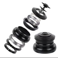 Stery redukcyjne rowerowe rura sterowa taper rama 44mm czarne 4444