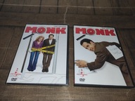 MONK DVD PŁYTA 1 i 2 PŁYTA 2 NOWA W FOLII POLSKIE NAPISY LUB LEKTOR