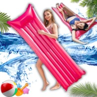 MATERAC DMUCHANY NA PLAŻE DO BASENU WODY OPALANIA LEŻAK OPARCIE XL 183cm