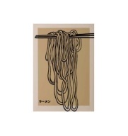 "Minimalistyczny Ramen" – Plakat Kulinarnej Miłości