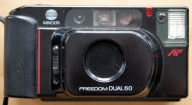 Aparat MINOLTA FREEDOM DUAL 60, futerał, instrukcja, bateria
