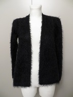 Sweter kardigan H&M dziewczęcy 146/152 kudłaty klasyczny milutki miś