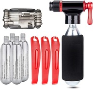 Pompka na naboje CO2 Kadach kompatybilny z zaworem Presta i Schrader F19634