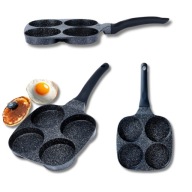 PATELNIA DO JAJEK I PLACKÓW VILDE GRANITICA 19 CM GRANITOWA