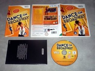 DANCE ON BROADWAY gra taneczna jak JUST DANCE NINTENDO WII jak NOWA