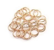 Kółeczka montażowe 5mm KC Złote