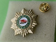 Oryg Odznaka PKP- ZASŁUŻONY Dla Związku Zawodowego Dyżurnych Ruchu - złota