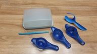 Zestaw Tupperware maselniczka nożyk do owoców lejek inne