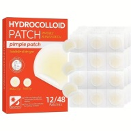 Profesjonalne Hydrożelowe Plastry na Pryszcze i Trądzik Pimple Patch 48 szt