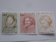 Monako - Peter Paul Rubens - malarstwo - Mi. 1270-72 **