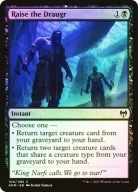 Karta Magic: The Gathering Raise the Draugr KHM *Foil*