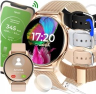 Smartwatch Zegarek Damski Do Bieganie Tenisa Fitness Ciśnienie Puls Menu PL