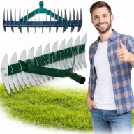 2w1 Aerator Wertykulator Ręczny do Trawy Trawnika Chwastów SOLIDNY Ogrodowy