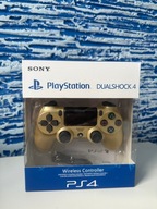 Kontroler kompatybilny z PS4, bezprzewodowy, złoty