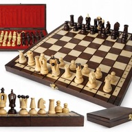 Zestaw Stolarstwo i Tokarstwo Szachy Warcaby Drewniane Gra Planszowa 34x34