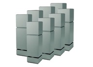 8 X NÓŻKA MEBLOWA REGULOWANA H150 ALUMINIUM