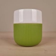 ROYAL COPENHAGEN KUBEK PORCELANA SILIKON Fluted Contrast danish design NOWY